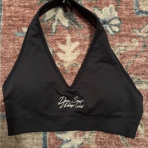 Darc Sport Black Halter Bralette